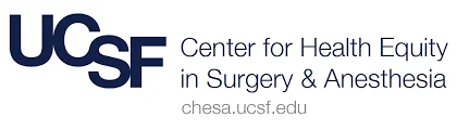 UCSF Center for Health Equity in Surgery & Anesthesia logo